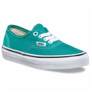Teal Vans Barely Worn